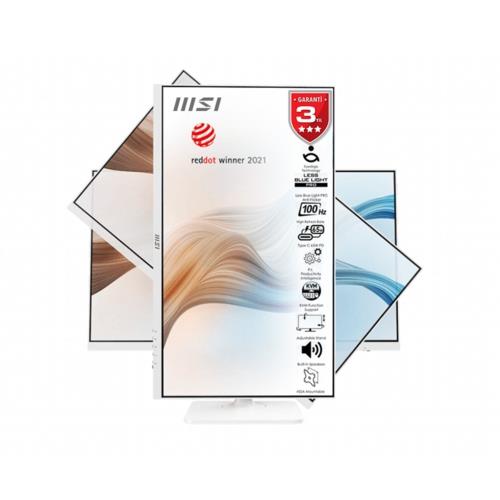 MSI 27 MODERN MD272XPW FLAT IPS 1ms Adaptıve-Sync Pivot Beyaz Monitör
