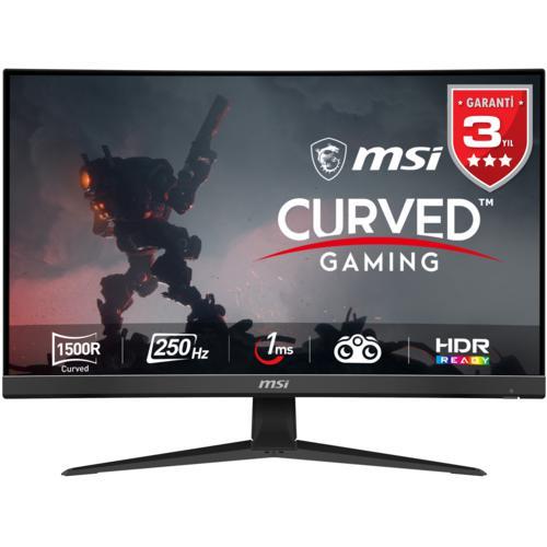 MSI 27" G27C4X Curved 1500R VA 1ms Freesync Premium Siyah FHD Monitör