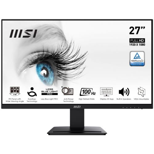 MSI 27" Pro MP273A Flat IPS 1ms FreeSync Siyah FHD Monitör
