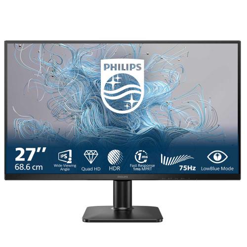 Philips 27" 27E2N1500L/00 IPS 2K Monitör Siyah 4ms