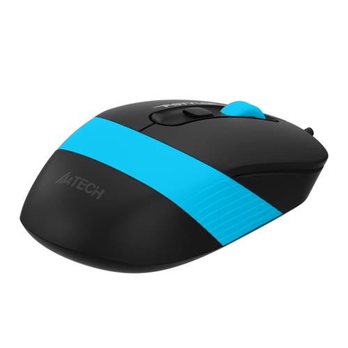A4 Tech FM10 Mouse USB Mavi 1600DPI