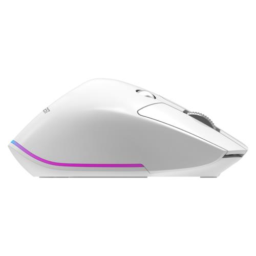 Everest SMW-178 HANDY 2in1 4000 DPI Yatay/Dikey Wheel Ergonomik RGB Mouse BEYAZ