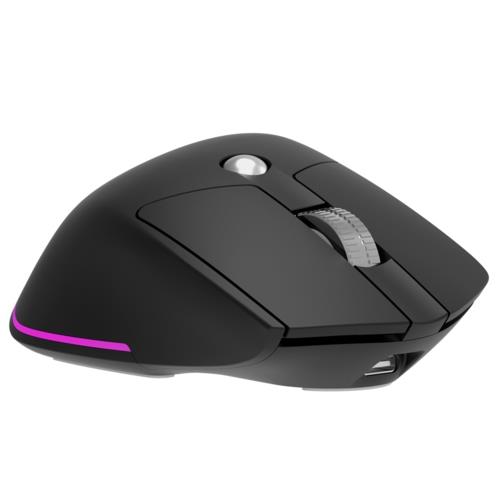 Everest SMW-178 HANDY 2in1 4000 DPI Yatay/Dikey Wheel Ergonomik RGB Mouse SİYAH
