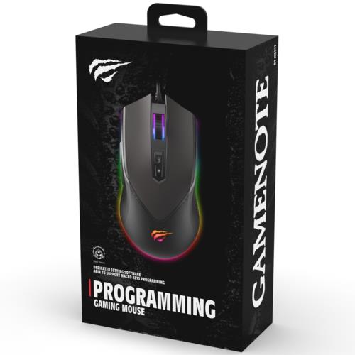 GameNote MS814 Kablolu RGB Gaming Mouse Siyah