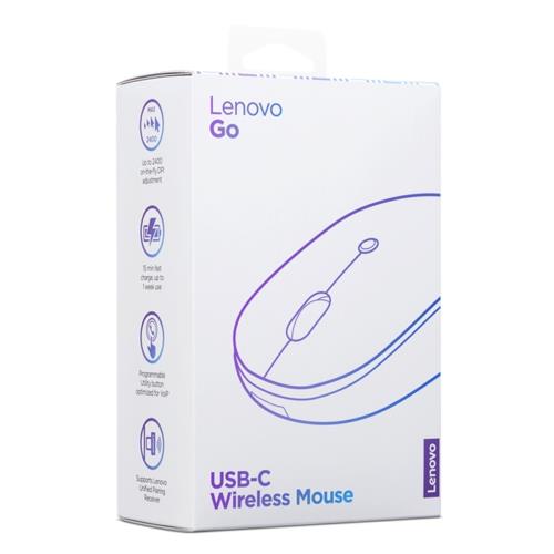 Lenovo Go 4Y51C21216 Kablosuz USB-C Mouse Thunder Siyah