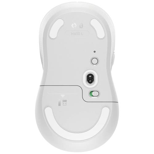 Logitech M650 L Signature Kablosuz Mouse Beyaz 910-006238