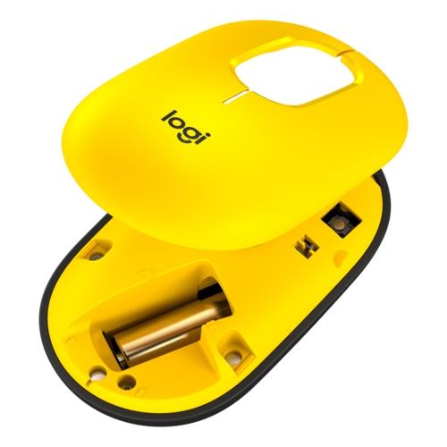 Logitech POP Mouse Emoji Tuşlu Kablosuz Mouse Blast Sarı/Siyah 910-006546