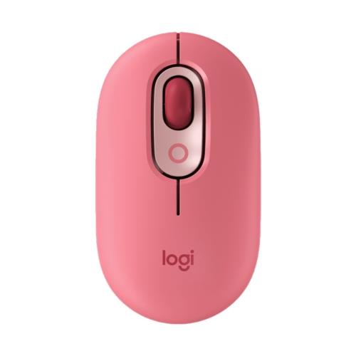 Logitech POP Mouse Emoji Tuşlu Kablosuz Mouse Heartbreaker Gül/Ahududu 910-006548