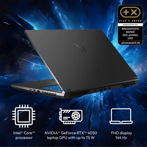 ERAZER Crawler E50i MD600013-R32 i7-12650H 32GB 512GB RTX4050 15.6" DOS