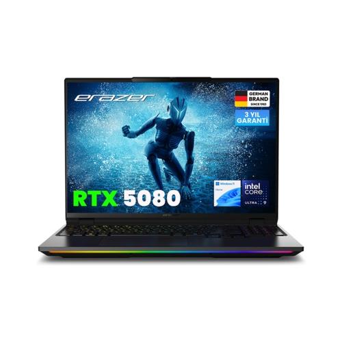 ERAZER Beast 16 X1 MD62733 Ultimate Ulta 9-275HX 32GB 2TB RTX5080 16" W11H