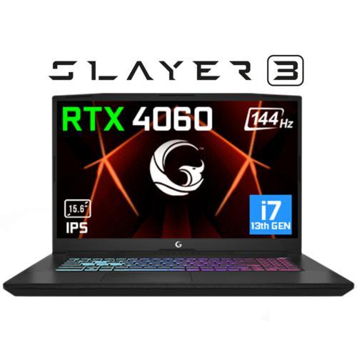 GG Slayer3 7XL-4060v2 C3 i7-13700H 64GB 1TB 17.3" DOS + ÇANTA
