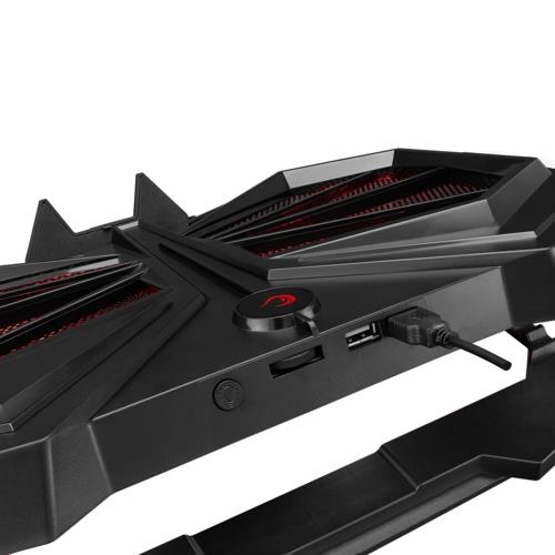 Addison AD-RC11 SPIDER RGB Işıklı 15"-17" Notebook Soğutucu Stand