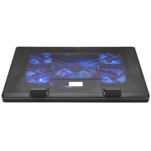 Addison ANC-505 Siyah Notebook Soğutucu Mavi Renkli Led Fanlı