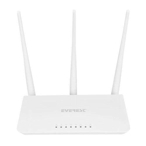 Everest EWR-F303 300Mbps 2.4GHz 3x 5dBi Anten 1x WAN 3x LAN Repeater+AP+WISP Destekli