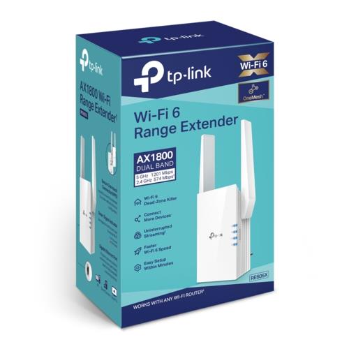 TP-Link RE605X 1800Mbps Wi-Fi6 Menzil Genişletici