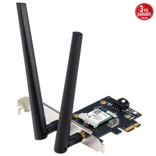 Asus PCE-AX1800 1800Mbps Wi-Fi6 DualBand PCI Express Adaptör