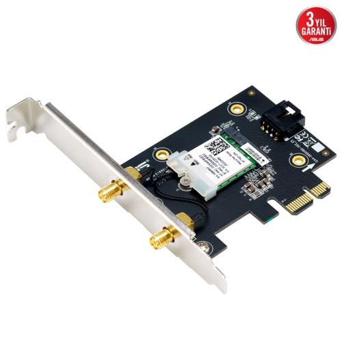 Asus PCE-AX1800 1800Mbps Wi-Fi6 DualBand PCI Express Adaptör