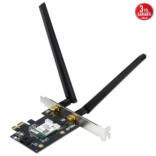 Asus PCE-AX1800 1800Mbps Wi-Fi6 DualBand PCI Express Adaptör