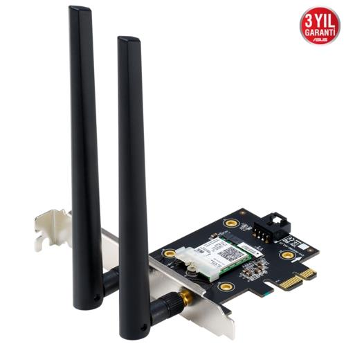Asus PCE-AX3000 3000Mbps Wi-Fi6 DualBand PCI Express Adaptör