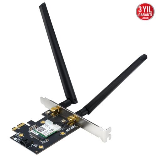Asus PCE-AX3000 3000Mbps Wi-Fi6 DualBand PCI Express Adaptör