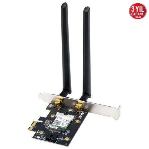 Asus PCE-AX3000 3000Mbps Wi-Fi6 DualBand PCI Express Adaptör