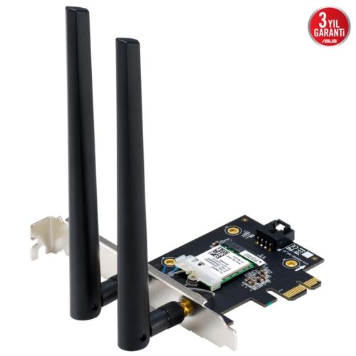 ASUS PCE-BE6500 WiFi7 BE6500 Tri-Band PCIe Adapter