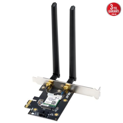 ASUS PCE-BE6500 WiFi7 BE6500 Tri-Band PCIe Adapter