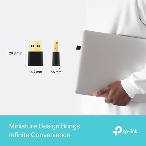 TP-Link Archer TX20U NANO AX1800 Dual Band Wi-Fi 6 USB Adaptör