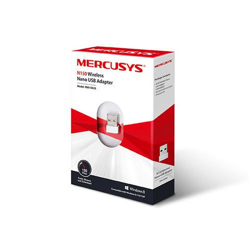 TP-Link Mercusys MW150US N150 Nano Wi-Fi USB Adapter