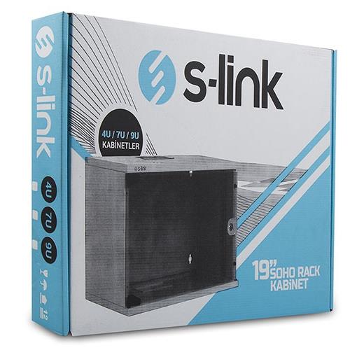 S-link 4U Soho Rack Kabin 19 inc W 530mm D 400mm