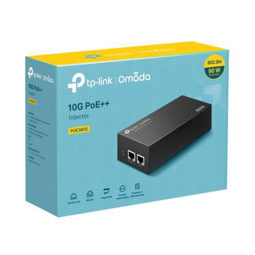 Omada POE380S 10GB PoE/PoE++ 90W Adaptör