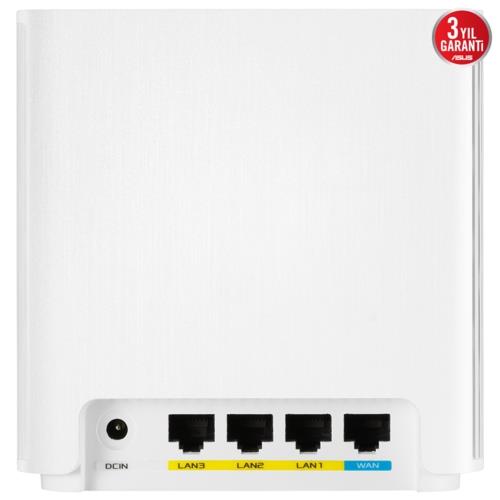 ASUS ZenWiFi XD6 (Beyaz, İkili Paket) Kablosuz Mesh Sistemi AX5400 WiFi6 Dual-Band