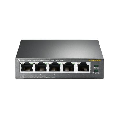 TP-Link TL-SG1005P 5Port 10/100/1000 Gigabit 4Port PoE Switch
