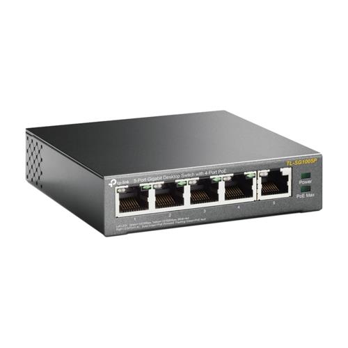 TP-Link TL-SG1005P 5Port 10/100/1000 Gigabit 4Port PoE Switch