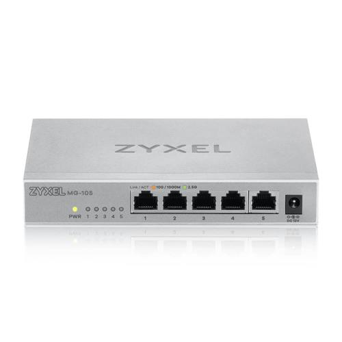 Zyxel MG-105 5Port MultiGigabit 2,50G Ethernet Desktop Switch