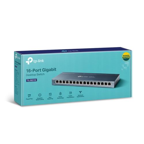 TP-Link TL-SG116 16Port 10/100/1000 Gigabit Switch
