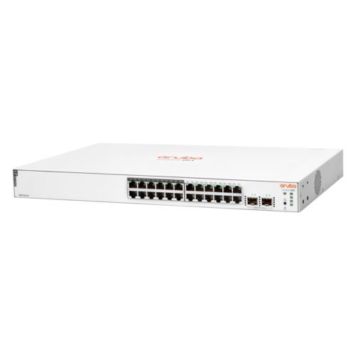 HPE Aruba JL813A 1830-24G 2SFP 24Port Gigabit 12xPoE Switch