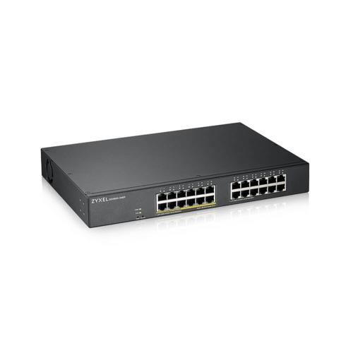 Zyxel GS1900-24EP 24Port 10/100/1000+12Port PoE Gigabit Smart Switch