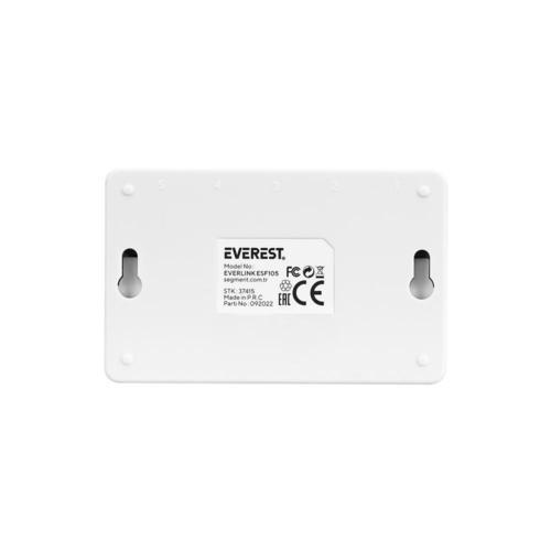 Everest EVERLINK ESF105 5 Port 10/100Mbps RTL8305 Chipset Fast Ethernet Masaüstü Swit