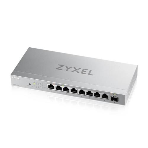 Zyxel XMG-108 8 Port 2.5G+1G SFP/10G SFP+ Multıgıabıt Metal Desktop Switch