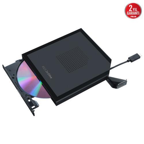 ASUS ZenDrive V1M SDRW-08V1M-U 24X-CD/8X-DVD USB Type-C Slim Harici DvdRw Siyah
