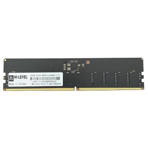 HI-LEVEL 16GB 4800MHz CL40 1.1V DDR5 HLV-PC38400D5-16G