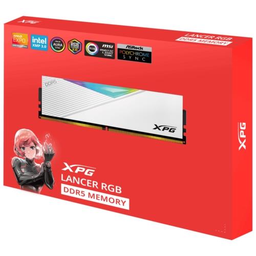 XPG Lancer 32GB (2x16GB) DDR5 6400MHz DUAL AX5U6400C3216G-DCLARWH