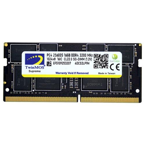 TwinMOS NTB 16GB 3200MHz DDR4 MDD416GB3200N