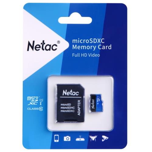 Netac P500 64GB MicroSDXC U3/C10 NT02P500STN-064G-R