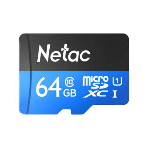Netac P500 64GB MicroSDXC U3/C10 NT02P500STN-064G-R