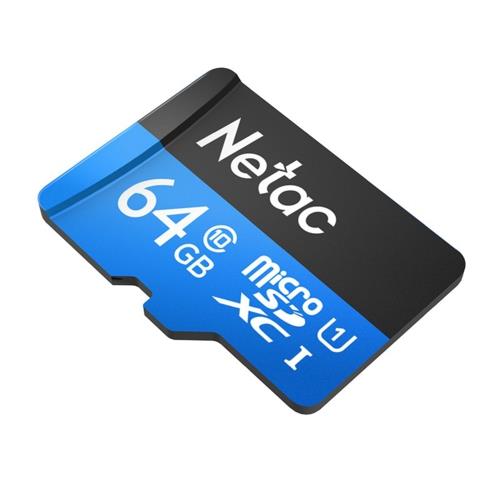 Netac P500 64GB MicroSDXC U3/C10 NT02P500STN-064G-R