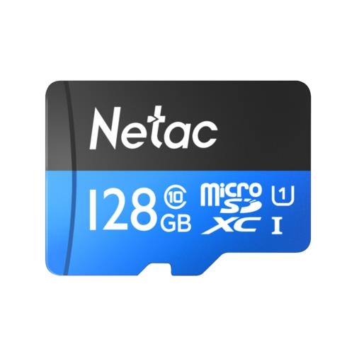 Netac P500 128GB MicroSDXC U1/C10 NT02P500STN-128G-R