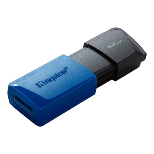 Kingston 64GB USB3.2 Data Traveler EXODIA M SIYAH/MAVI DTXM/64GB