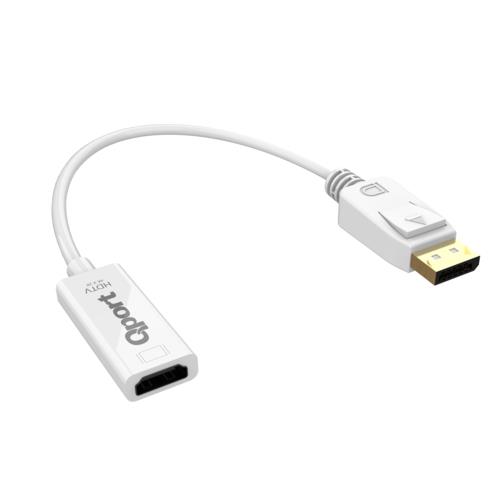 Qport Q-DP-HD2 DP To HDMI Çevirici 4K 60Hz